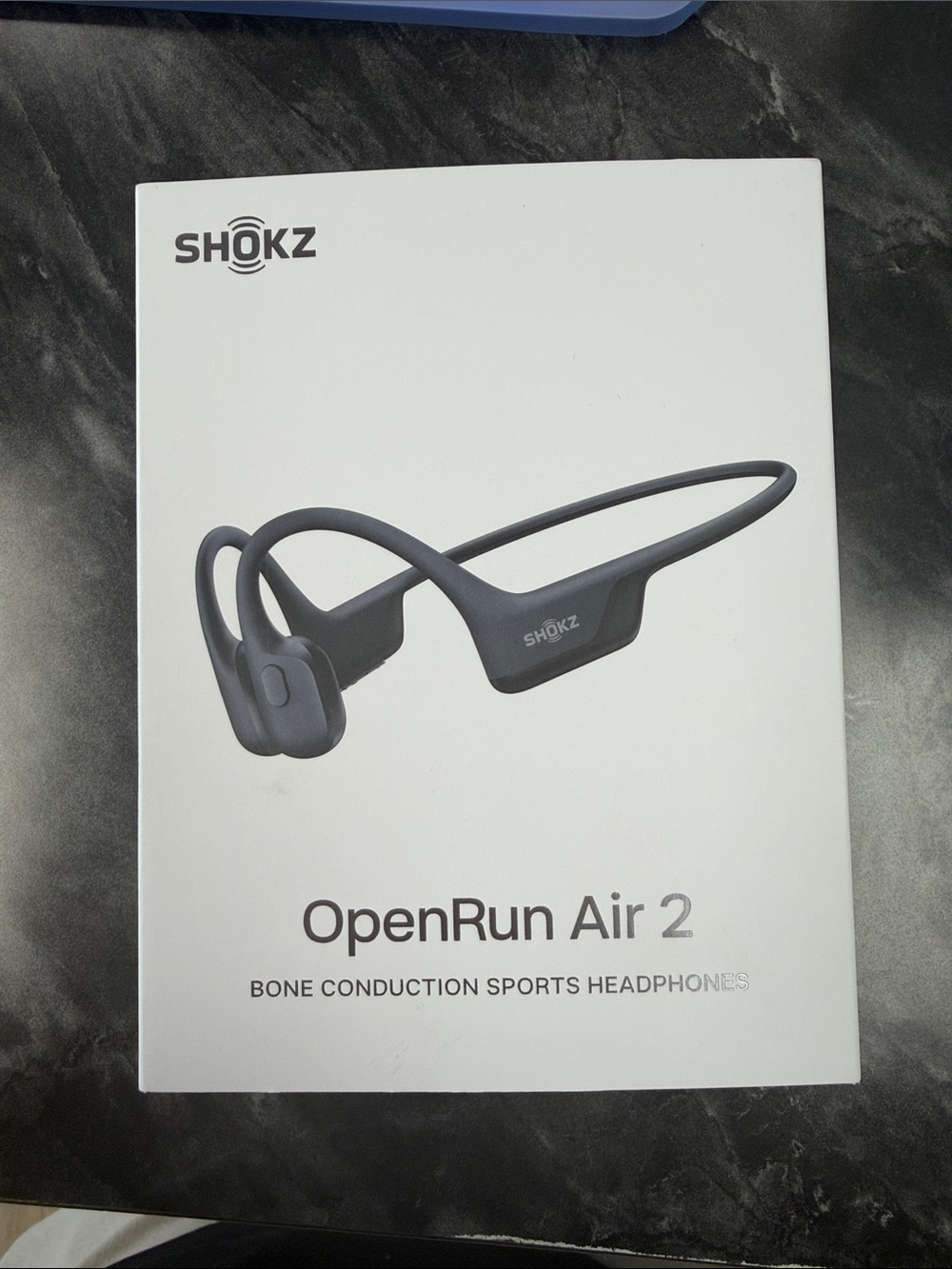 OpenRun Air 2 Bone Conduction Headphones — Black